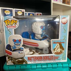 Disney Matterhorn Bobsled With Abominable Snowman